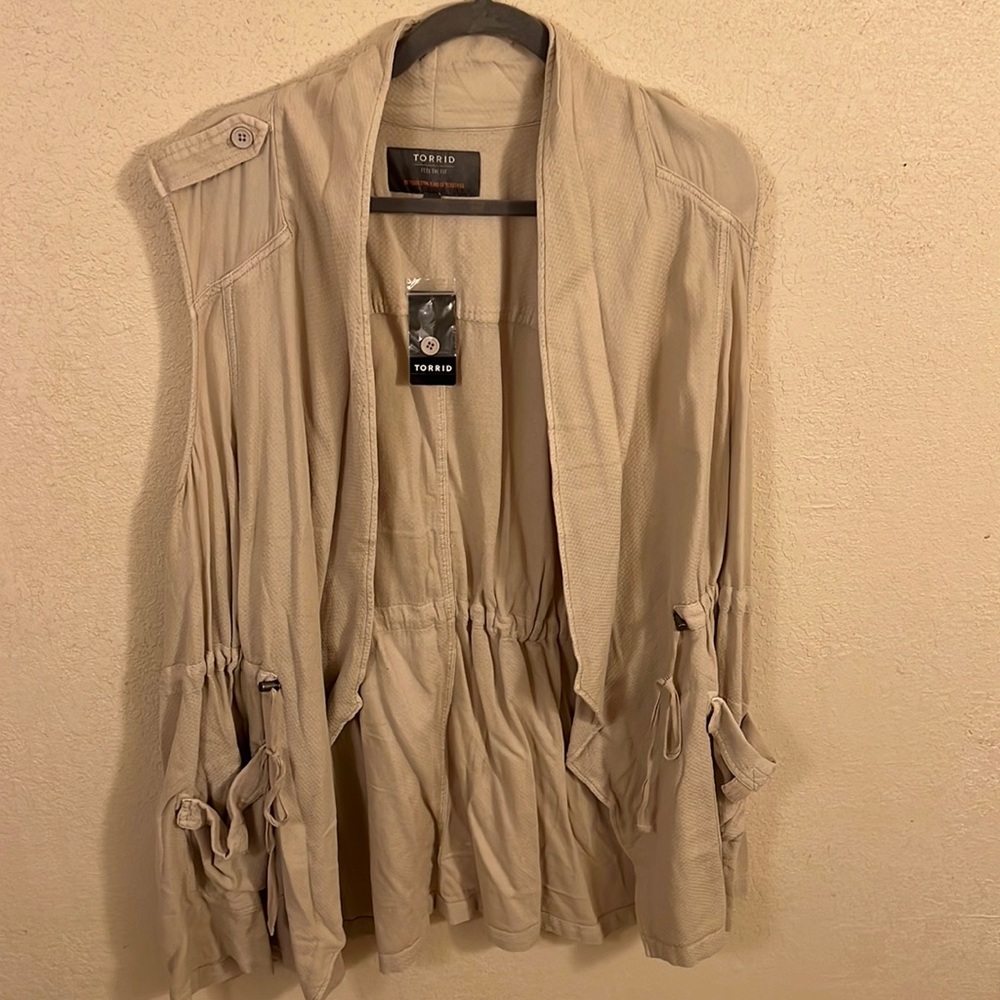 Tan Torrid Vest
